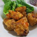 miyuki12's cooksnap of when they made 鶏の唐揚げリメイク チリソース.