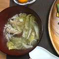 hikaru514's cooksnap of when they made 10分！味覇でえのきとレタスの中華スープ.