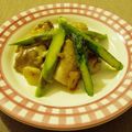 ゆうきのチャチャチャ's cooksnap of when they made 鶏とアスパラのにんにくマヨ炒め！.