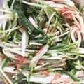 昔ながらの若鶏唐揚げ's cooksnap of when they made 低糖質レシピ　水菜とえのきの簡単和え.