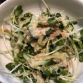 アコレモネード's cooksnap of when they made *かいわれ大根とツナの和え物*.