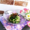 ダヤンCafé's cooksnap of when they made 菊菜ともやしのナムル.