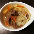 307号室's cooksnap of when they made 牛肉と白菜の炒め煮.