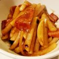おうちごはん1612's cooksnap of when they made 大根とベーコンのきんぴら炒め.