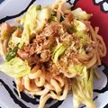 ばやし's cooksnap of when they made 簡単！酒粕入り焼うどん.