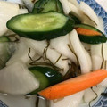 かたさん☆彡's cooksnap of when they made 白だしで簡単浅漬け☆さっぱり野菜のお漬物.