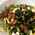 ☆matsuko's cooksnap of when they made 豚こまであっさり瓦そば☆.