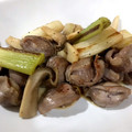 oasis_ln's cooksnap of when they made 砂肝のネギマ☆長ネギがとろける～♪.