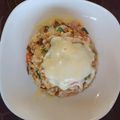 ザク男's cooksnap of when they made はごろも煮でチャーハン.