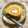 山田宇迦's cooksnap of when they made ハチミツ　レモン✿ロールケーキ.