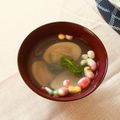 海の星プリン's cooksnap of when they made はまぐりと花麩のお吸い物❀昆布出汁で.