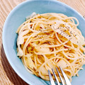 Nana777's cooksnap of when they made 鮭フレークとねぎとポテトのお手軽パスタ.