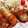 るる＊。's cooksnap of when they made いんげんの豚肉巻き.