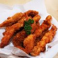 かっと's cooksnap of when they made 鶏胸肉のカレーチーズスティックフライ.