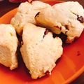 soraaa's cooksnap of when they made ホットケーキミックスで簡単チョコスコーン.
