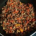 megchano's cooksnap of when they made アレンジ自在の常備菜・肉味噌.
