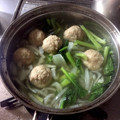 花嫁修行の毬衣さん's cooksnap of when they made 簡単★肉団子と春雨の具だくさんスープ.