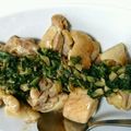 ◯usa◯'s cooksnap of when they made 鶏モモ肉の香草アンチョビソース.