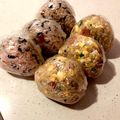 むゐ〆's cooksnap of when they made ウインナーとタマゴのコンソメおにぎり.