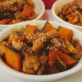 hakuyuki's cooksnap of when they made 鶏肉とかぼちゃのさっぱり炒め♫.