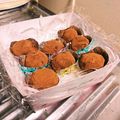 あきこ0730's cooksnap of when they made バレンタイン向けキャラメル香る生チョコ♡.
