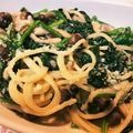 クックDPQXZ6☆'s cooksnap of when they made ほうれん草としめじのクリームパスタ.