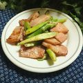 虹色♪︎ちゅーりっぷ's cooksnap of when they made アスパラとベーコンのマヨ炒め.