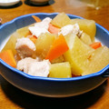 猫のオソマ's cooksnap of when they made 大根＆人参＆ささみのたいたん.