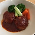 むむむのむー's cooksnap of when they made トマトピューレで簡単煮込みハンバーグ.