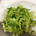 みりん調味料's cooksnap of when they made きゅうりとキャベツのわさびサラダ.