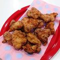 パンダ達の母です。's cooksnap of when they made 米粉で鶏のから揚げ　かりっかり.