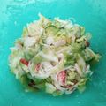 ポニーリボン's cooksnap of when they made 新玉ねぎとキャベツのかにかまサラダ.