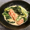 niccco's cooksnap of when they made ターサイ(又は青梗菜）中華ミルク炒め.