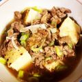 ビットくん's cooksnap of when they made 肉豆腐♪とろ～り生姜あんかけ.