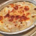 SMAパパ's cooksnap of when they made 簡単♪お餅と白菜の和風グラタン.