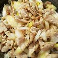 プチ豚ちゃん's cooksnap of when they made 豚バラ肉と白ネギのクレイジーソルト炒め☆.