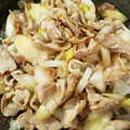 プチ豚ちゃん's cooksnap of when they made 豚バラ肉と白ネギのクレイジーソルト炒め☆.