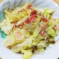 まゅきてぃ☆'s cooksnap of when they made 簡単❗キャベツとベーコンとしらす炒め✨.