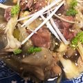 ももいろのくまさん's cooksnap of when they made お砂糖なしで。鶏皮と砂肝の醤油煮。.