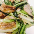 231なっち's cooksnap of when they made 小松菜と豚バラのオイスター炒め.
