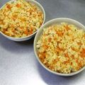☆ありか358☆'s cooksnap of when they made 人参1本使い切り！簡単シンプル人参ごはん.