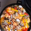 Kaori_1207's cooksnap of when they made 自宅でダッチオーブン かんたんパエリヤ.