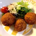 みっく（＾ω＾）'s cooksnap of when they made 青しそ香る♡チーズ入りメンチカツ♪.