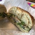 ecobeer's cooksnap of when they made アメリカン♪ チキンサラダサンドイッチ.