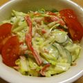 もんしゅしゅ's cooksnap of when they made 子供も大好き♪かに風味サラダ☆.