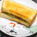 nosso's cooksnap of when they made かぼちゃの皮のマヨネーズ和えをはさんで.