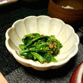 あず7225's cooksnap of when they made 超簡単☆菜の花の粒マスタード和え〜無添加.