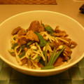 SORARUNA's cooksnap of when they made 砂ずりとほうれん草の炒めもの.