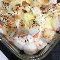 にこぬん's cooksnap of when they made 簡単はんぺんとたらこのチーズグリル.