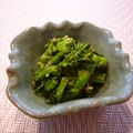runa10's cooksnap of when they made 菜花のすりごま味噌和え.